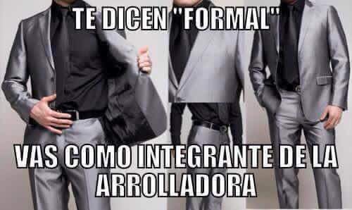 YaTLaYouKnow's tweet photo. Conozco muchos que dicen: #LaMejorEleccion es ir "Formal" 😂😒 https://t.co/JLA07Tb0MY