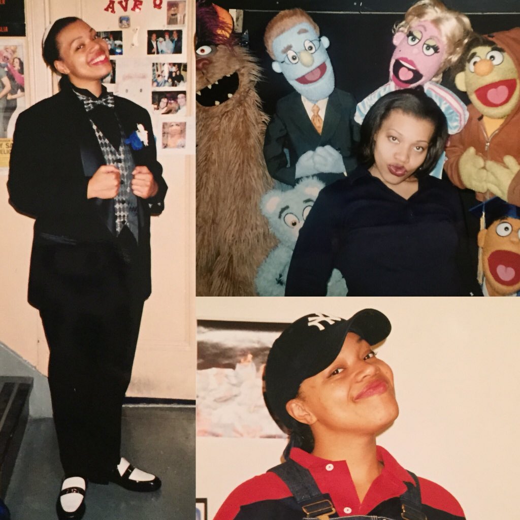 CarmenRubyFloyd's tweet photo. Avenue Q Swing Humans and puppets I did it all! π€ #nationalswingday #equityswingteam #broadwaybaby #carmenascoleman https://t.co/8Q2KpwjR8D
