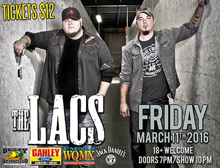 dustyarmadillo's tweet photo. Duo @TheLacsMusic is returning to the Dusty Armadillo on Friday, March 11th! Tickets go on sale this Sat at 10AM https://t.co/7DB1CAdziw