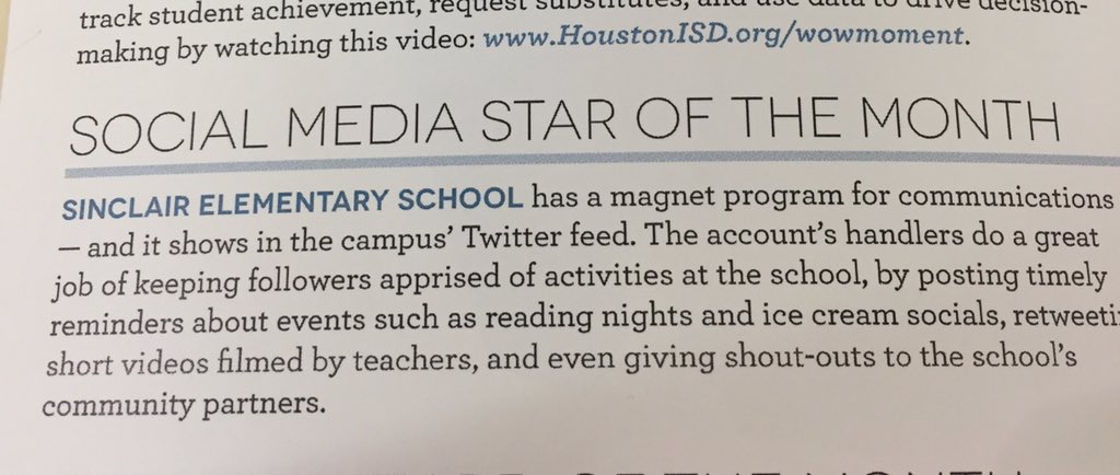Sinclair Elementary tweet media