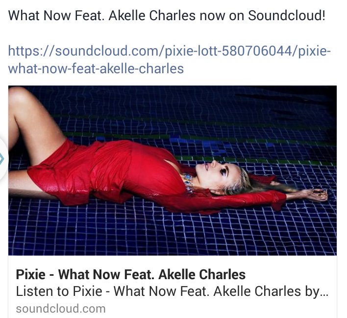 PixieLott's tweet photo. 'What Now' featuring @AkelleWSTRN &amp; Pixie out now on Soundcloud pls listen &amp; RT 🎶https://t.co/6huKR0pThw🎶 https://t.co/ahfSxQm344