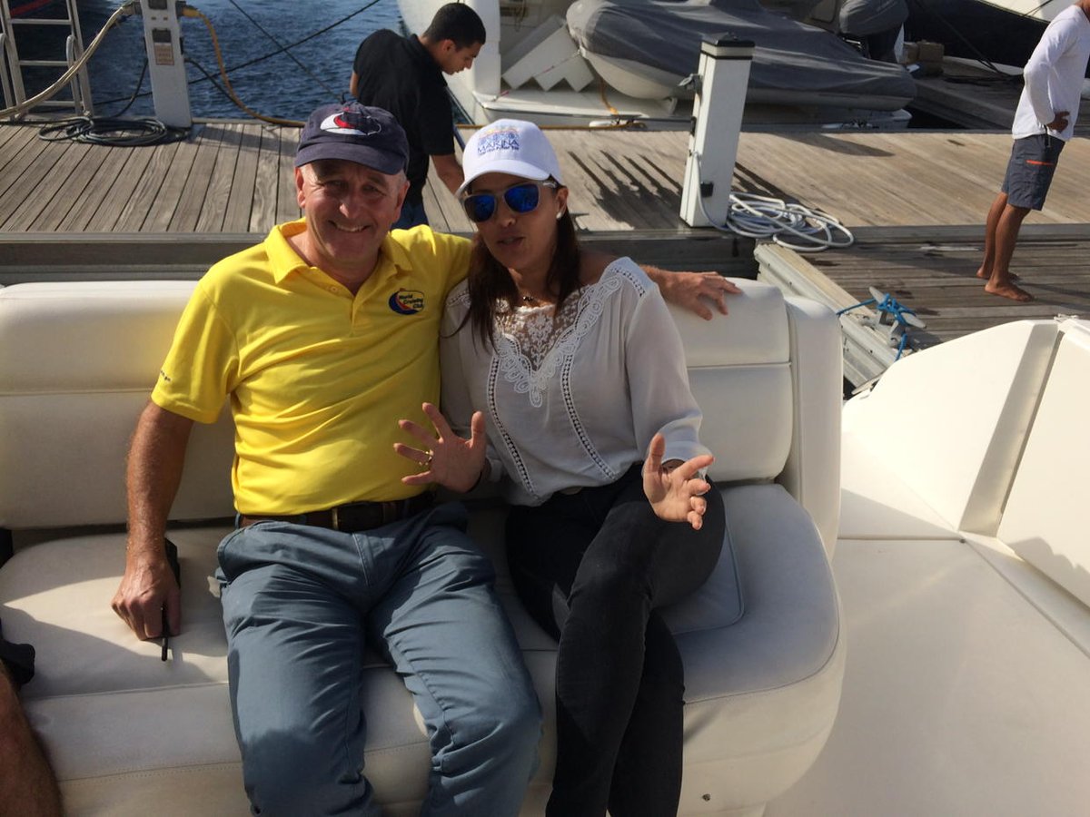 sahowardt's tweet image. Andrew Bishop Director de #WorldARC Regata q trae 33 veleros a #SantaMarta @MincomercioCo @fonturcol @PROCOLOMBIACO