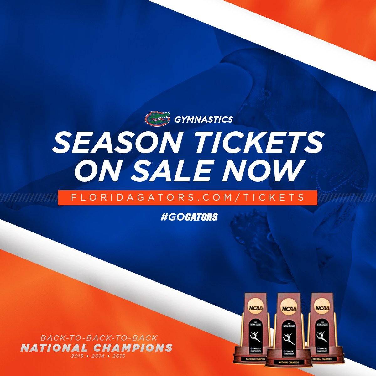 GatorsGym's tweet photo. #Gators home action starts Friday vs UCLA. Do you have your tickets yet?

Still time! Visit https://t.co/nYhm4JCe8x https://t.co/F69sCf1X0U