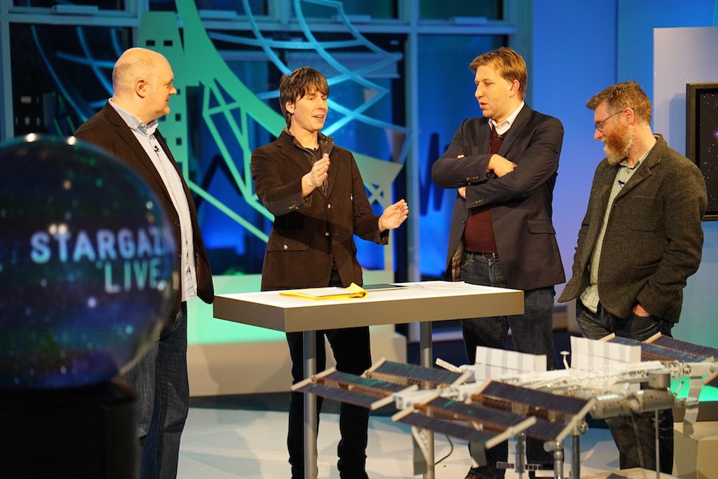 Caption competition from last nights <a href="/BBCStargazing/">BBC The Sky at Night</a>  ? Back tonight at 9pm BBC2 by the way ….