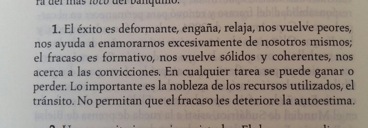 FutbolTodoT's tweet photo. "No permitan que el fracaso les deteriore la autoestima", Marcelo Bielsa. Del libro Palabra de Entrenador. https://t.co/WMNT14STw3