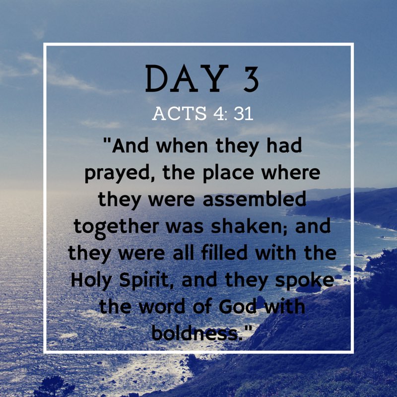 PDXONEYM's tweet photo. Day 3! 

Read • Reflect • Pray https://t.co/lcTWVuMyDh