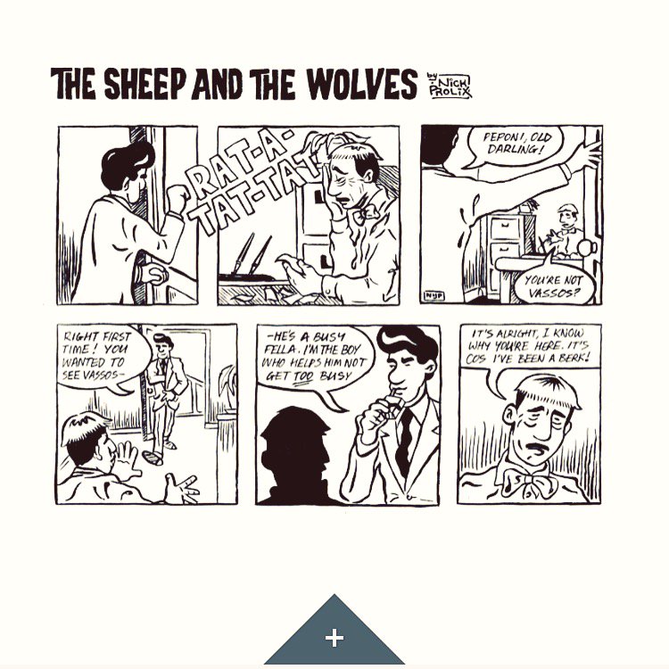 nickprolix's tweet image. First update of the new year: thesheepandthewolves.com #makecomics #makingcomics #indiecomics #webcomics #noir #comic