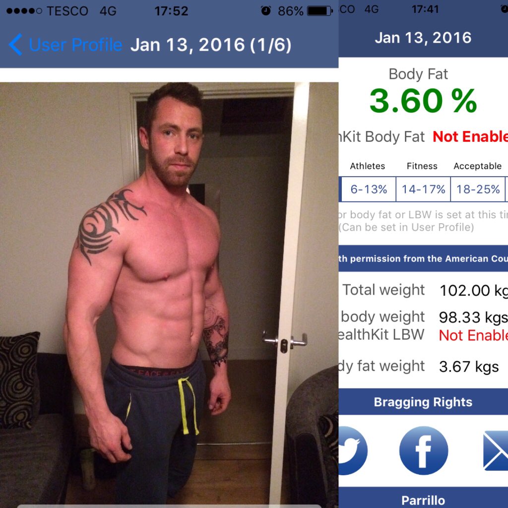 MatthewSlator's tweet photo. On track for the competition cutting body fat staying at 100kg+ entering male model category this year. https://t.co/831LfPVASS