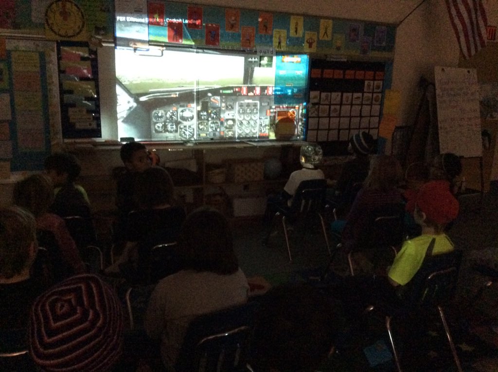kingvtchamp1's tweet photo. Took a flight to Antarctica!  Integrated learning in first grade! Searching for penguins. https://t.co/9EnDSjcbma