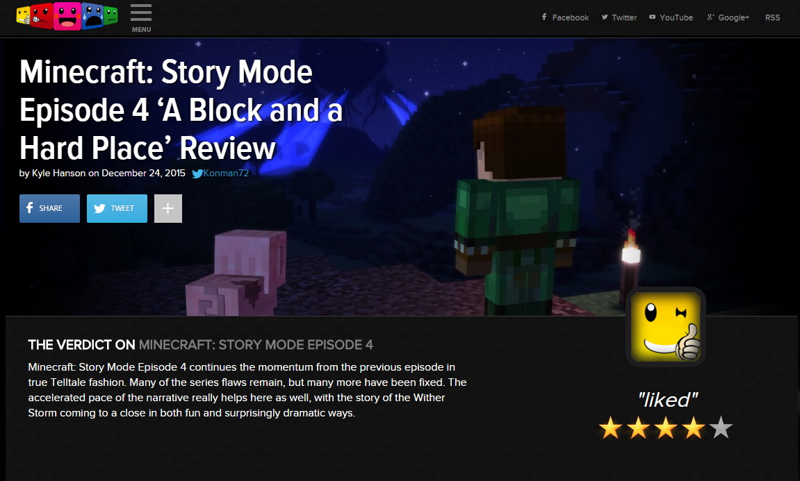 Minecraft: Story Mode – Episode 4: A Block and a Hard Place Review