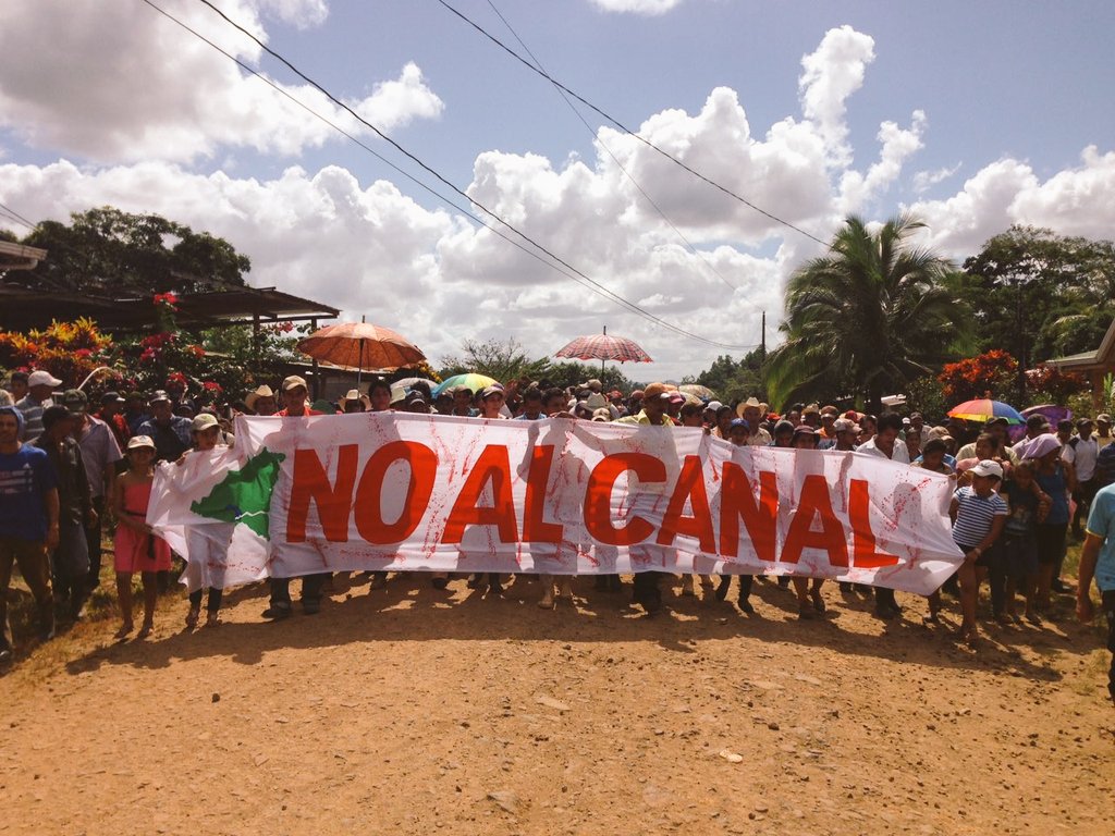 DptalManagua's tweet photo. No al canal #Lafonseca https://t.co/CaBFfK0E3e