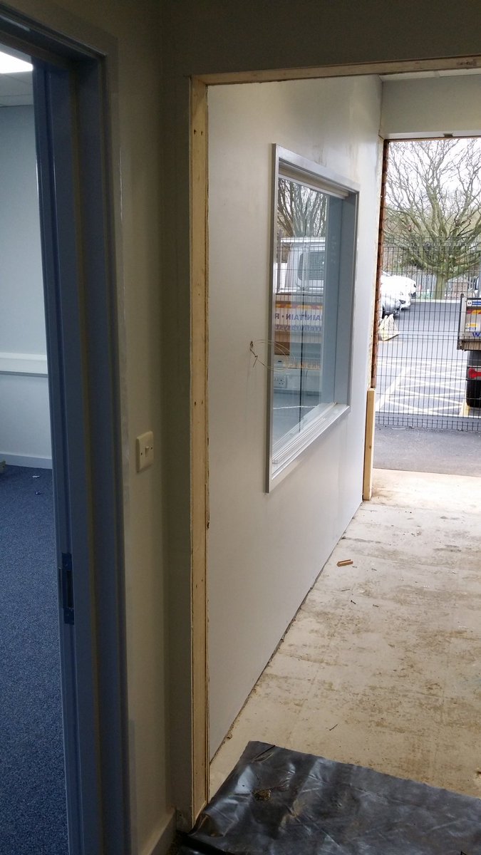 inbuildmidlands's tweet photo. New reception area being formed #b#buildsafe https://t.co/dIbg33JHr7
