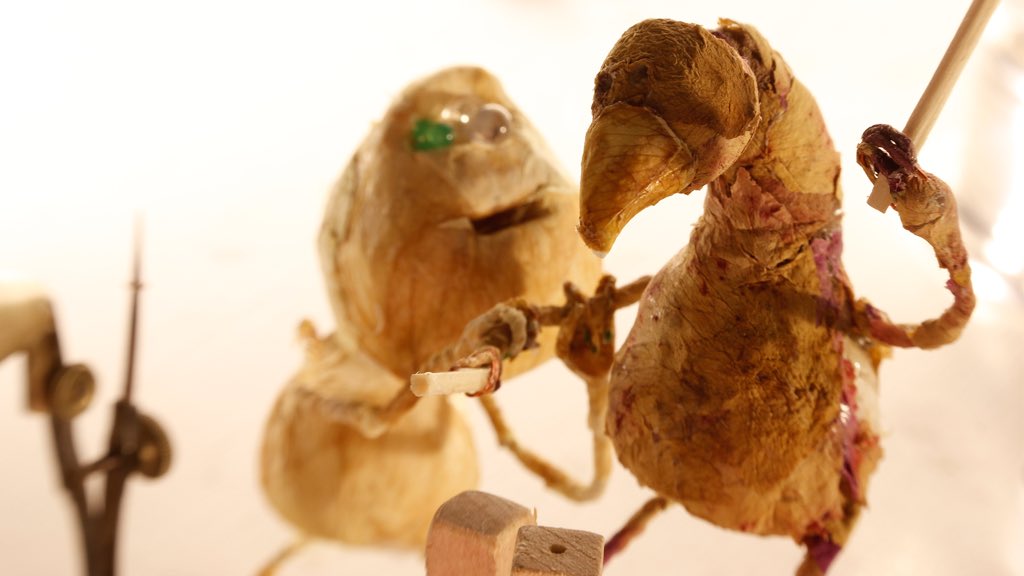 Slamdance's tweet photo. Stop motion puppets come to life in doc short STEMS by BAFTA award winner @ainslie7 Tix https://t.co/DqoLdBZ47i https://t.co/sTVgCHbePp