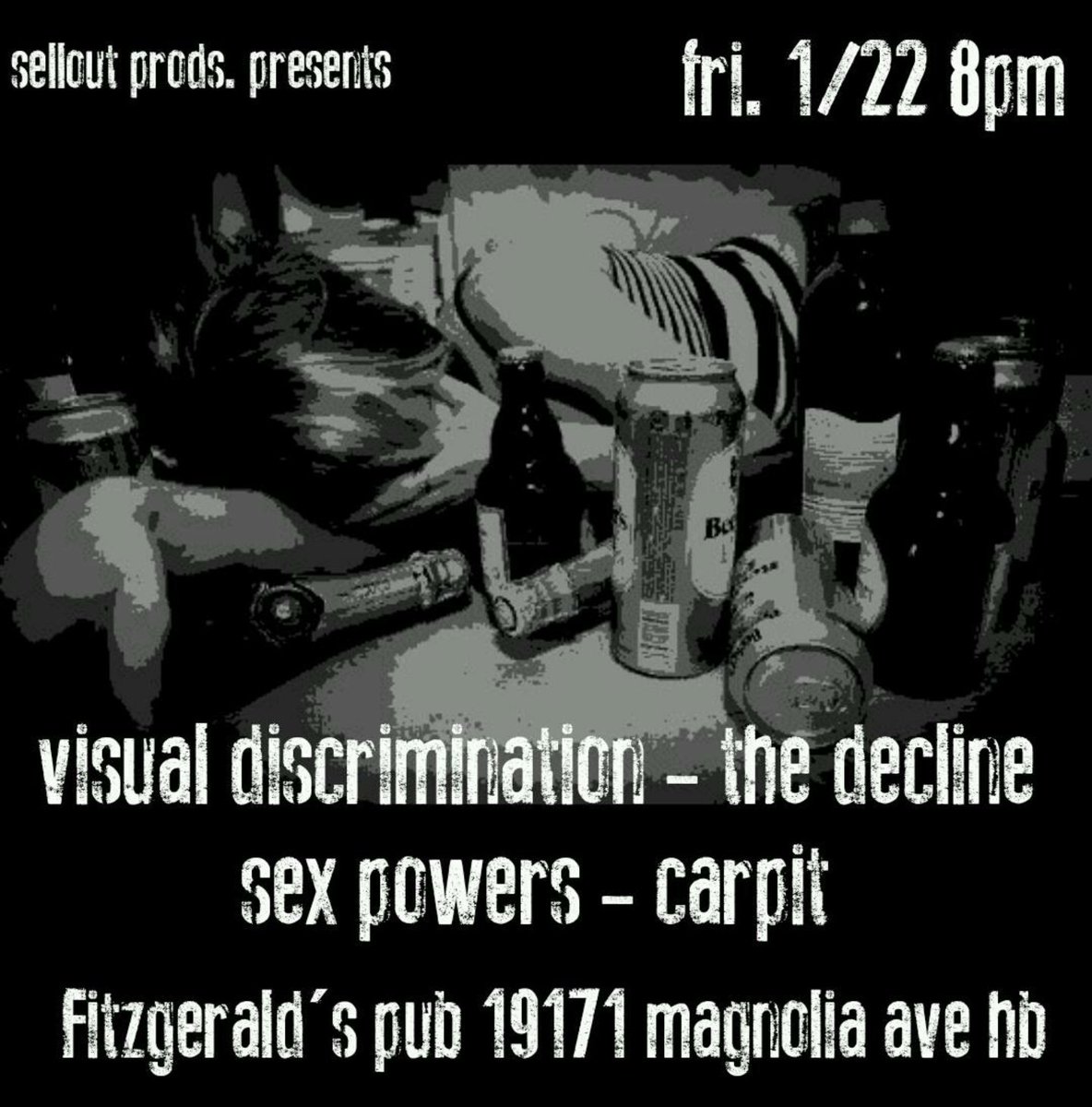 VDARMY's tweet photo. The next show!!! Fitzgeralds in Huntington Beach Fri. Jan. 22nd https://t.co/WXbb6N6LWp