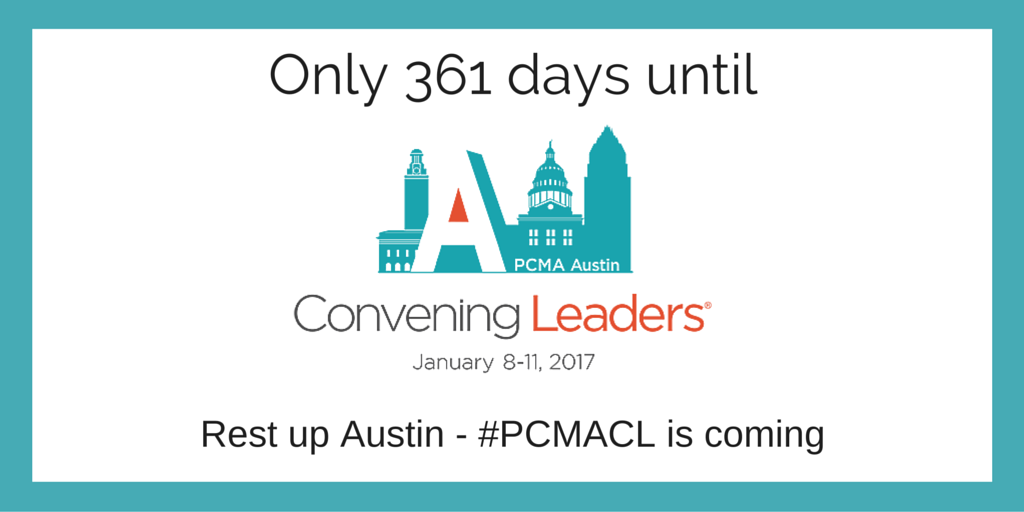 pcmahq's tweet photo. See you in Austin! #pcmacl #eventprofs #pcma #mpi https://t.co/l8E3lpr1RS