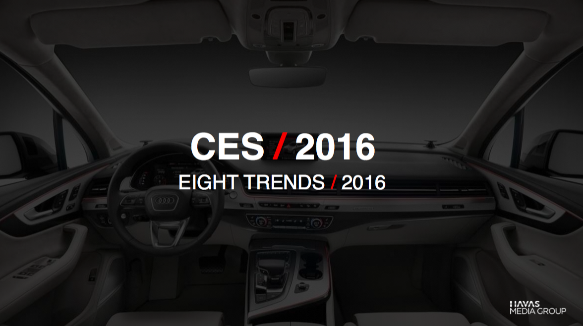 ignitioninc's tweet photo. Missed CES this year? We got you covered! Check out @HavasMedia Top Trends from #CES2016 https://t.co/Ef8mM5MK2J https://t.co/3l8kxEuwc7