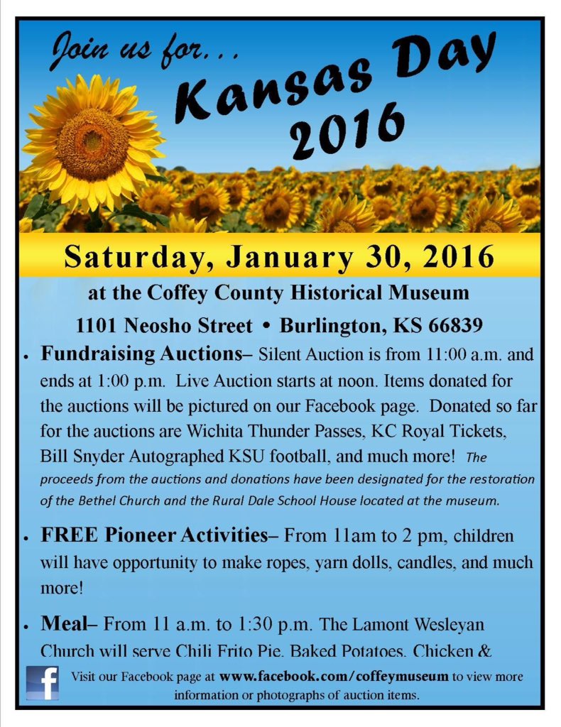 Museum's fundraiser is coming up! Help raise funds to restore the church and school by bidding at the auctions!