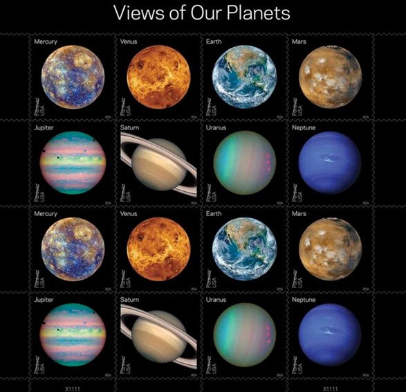 science's tweet photo. U.S. Postal Service to launch stamps featuring the planets and Pluto later this year  https://t.co/lshvMVUuLV https://t.co/VOWVrPYg5Y