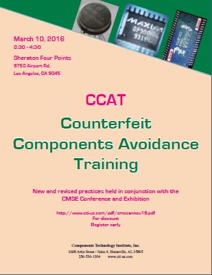 ERAI_Inc's tweet image. #TRAINING IN DETECTING AND AVOIDING #COUNTERFEITCOMPONENTS erai.com/customuploads/…