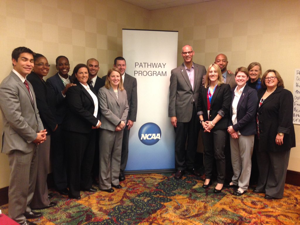 KScafariello's tweet photo. Last @NCAA Pathways session w @ADRoby @Laura_Mooney13 @MAFSWA @kevinablue @SNU_Compliance @coachksu @MattGreen_LMU https://t.co/rLz1gZkYvu