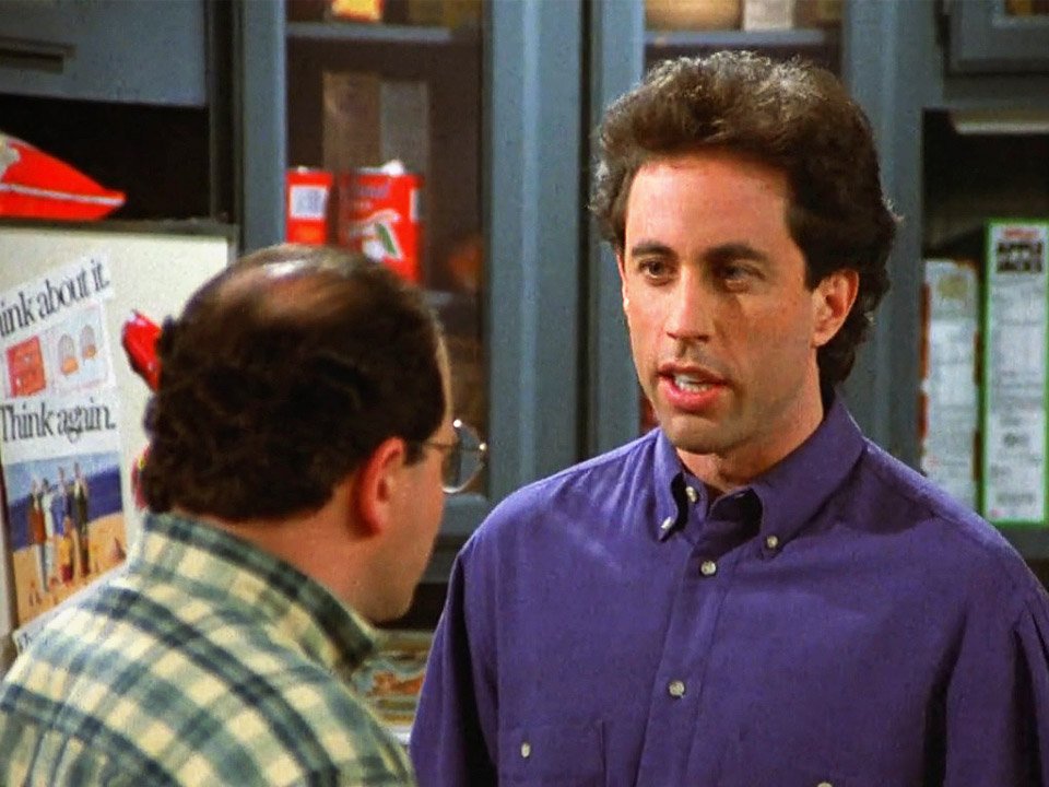 "Looking at cleavage is like looking at the sun, you don’t stare at it! It’s too risky!" #Seinfeld https://t.co/5NLqZVq69h