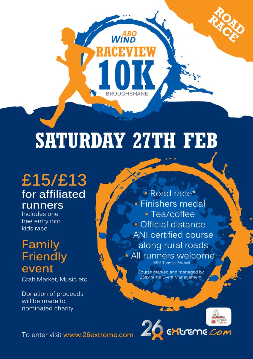 26 Extreme (@26extreme) on Twitter photo Wee 10k to start the season off gently <a href="/ABOWindNI/">ABO Wind NI</a> <a href="/AthleticsNI/">Athletics NI</a> <a href="/RaceviewMill/">Raceview Mill</a> <a href="/NiRunning/">Northern Ireland Running</a> <a href="/EastCoast_AC/">East Coast AC</a> <a href="/BmenaRunners/">Ballymena Runners</a> Wee 10k to start the season off gently <a href="/ABOWindNI/">ABO Wind NI</a> <a href="/AthleticsNI/">Athletics NI</a> <a href="/RaceviewMill/">Raceview Mill</a> <a href="/NiRunning/">Northern Ireland Running</a> <a href="/EastCoast_AC/">East Coast AC</a> <a href="/BmenaRunners/">Ballymena Runners</a>