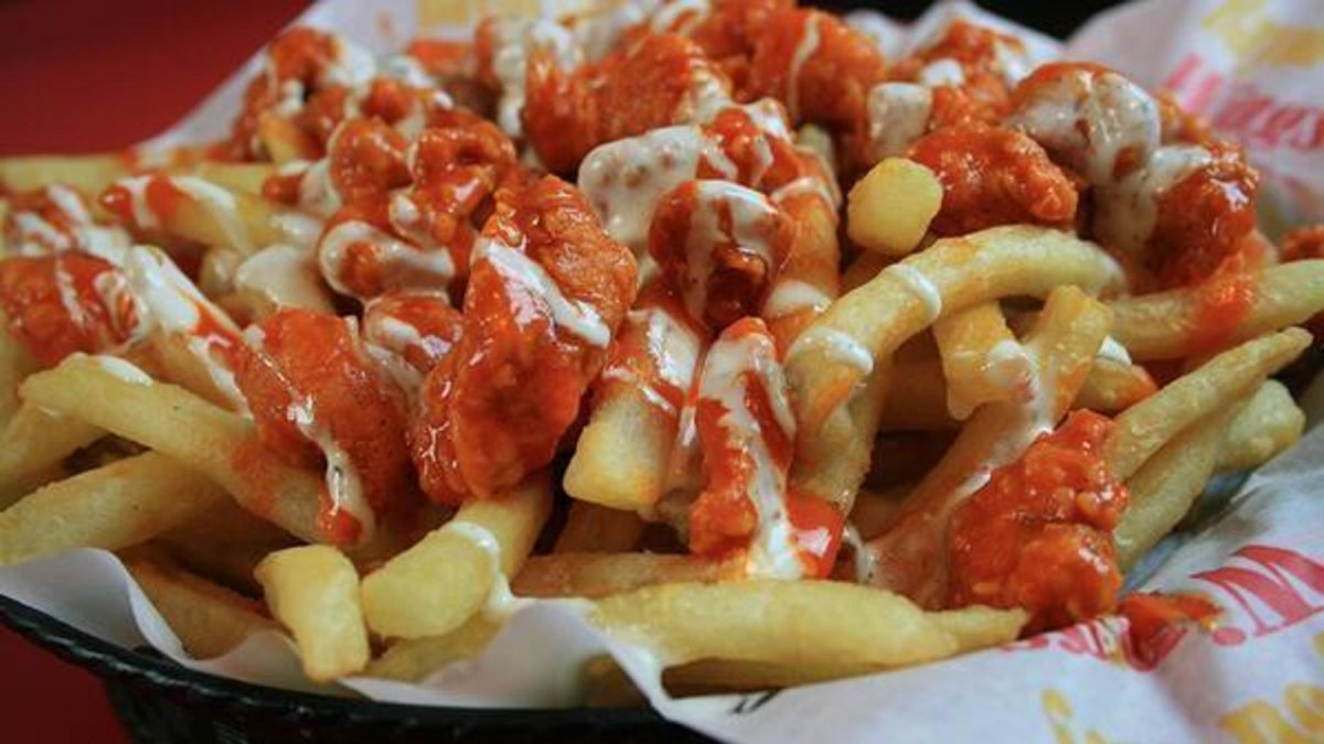 Buffalo chicken fries.