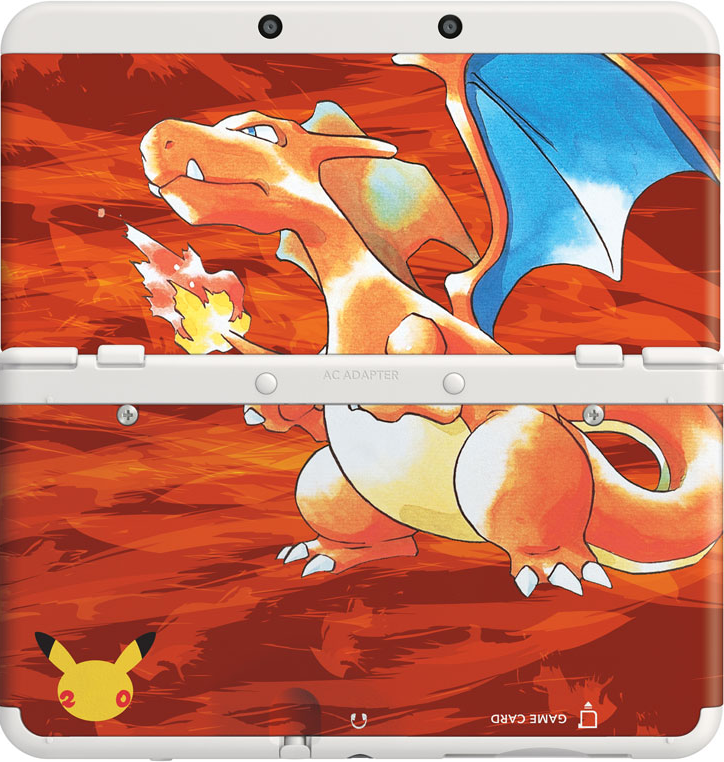 protest Skinnende ulovlig Serebii.net on Twitter: "Serebii Picture: Clear images of the Pokémon Red  &amp; Blue 20th Anniversary 3DS Bundle plates https://t.co/oV6DIIA7Ub  https://t.co/GA3ITabJ5S" / Twitter