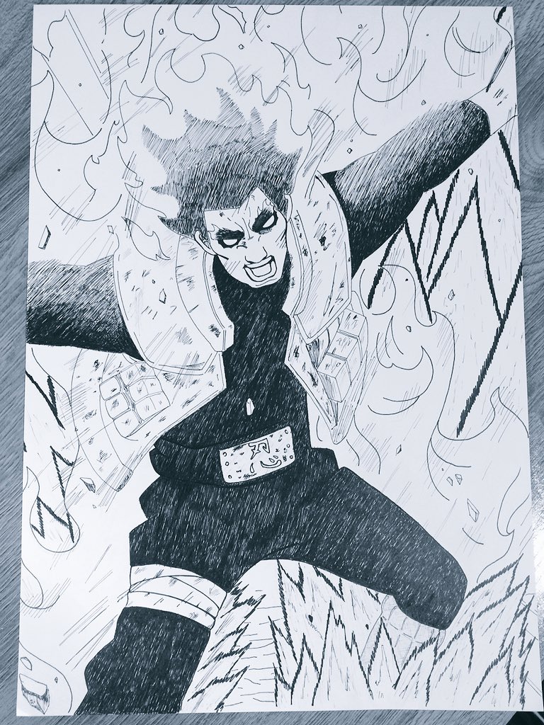 Juan_Sanchez_3D's tweet photo. #gai #naruto #shippuden #hachimon #tonkou #madara #rikudou #ninjawar https://t.co/kmSl8EExku