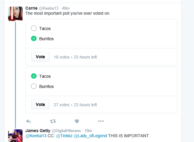 DigitalHitmann's tweet photo. @Keeba13 POLL INSIDE A POLL? HOW? WHAT IS THIS BLACK MAGIC? #POLLCEPTION https://t.co/3LvKqvlswR