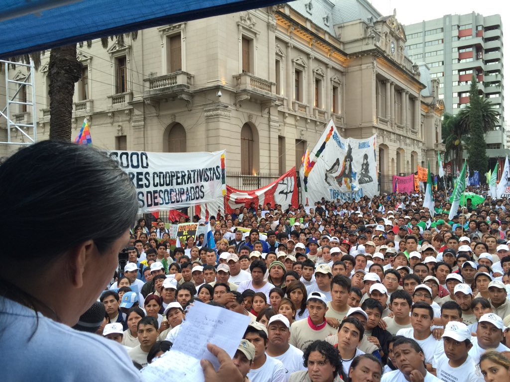 "Hay org q hoy en Conf de Prensa dijeron q se fueron de la plaza y nunca estuvieron ni pertenecieron a la Red"