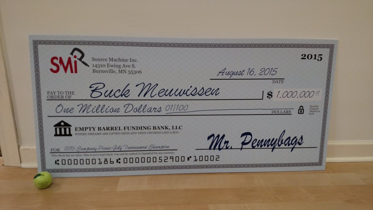 PrintBurnsville's tweet image. #bigcheck #wedoeverything #minutemanburnsville #9528080000