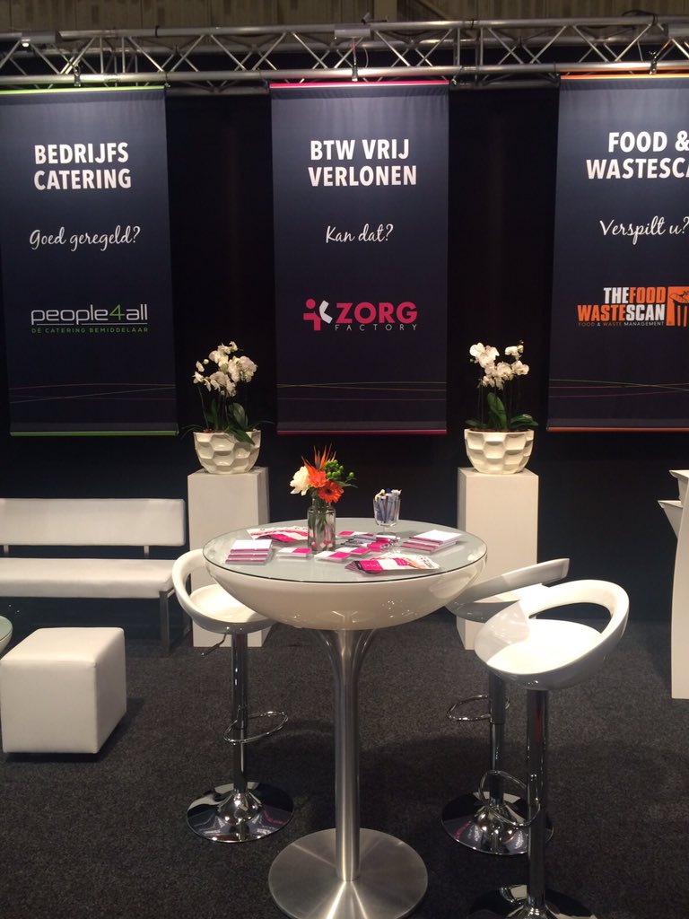 Zorgfactory 3 dagen op facility beurs Brabanthallen.