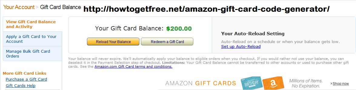 Florian Door on Twitter "Amazon Gift Card Code Generator