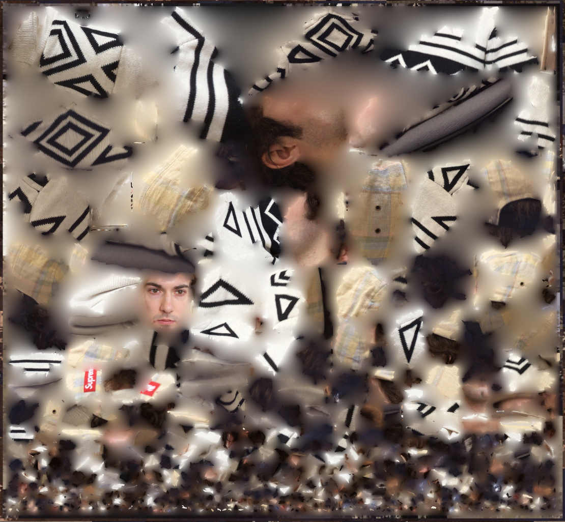 DFundergrad's tweet photo. DF student Will Kasurak enters the 2nd dimension in this texture @TheJewelsFern #WhatsYourDigitalFuture https://t.co/EP45mJROon