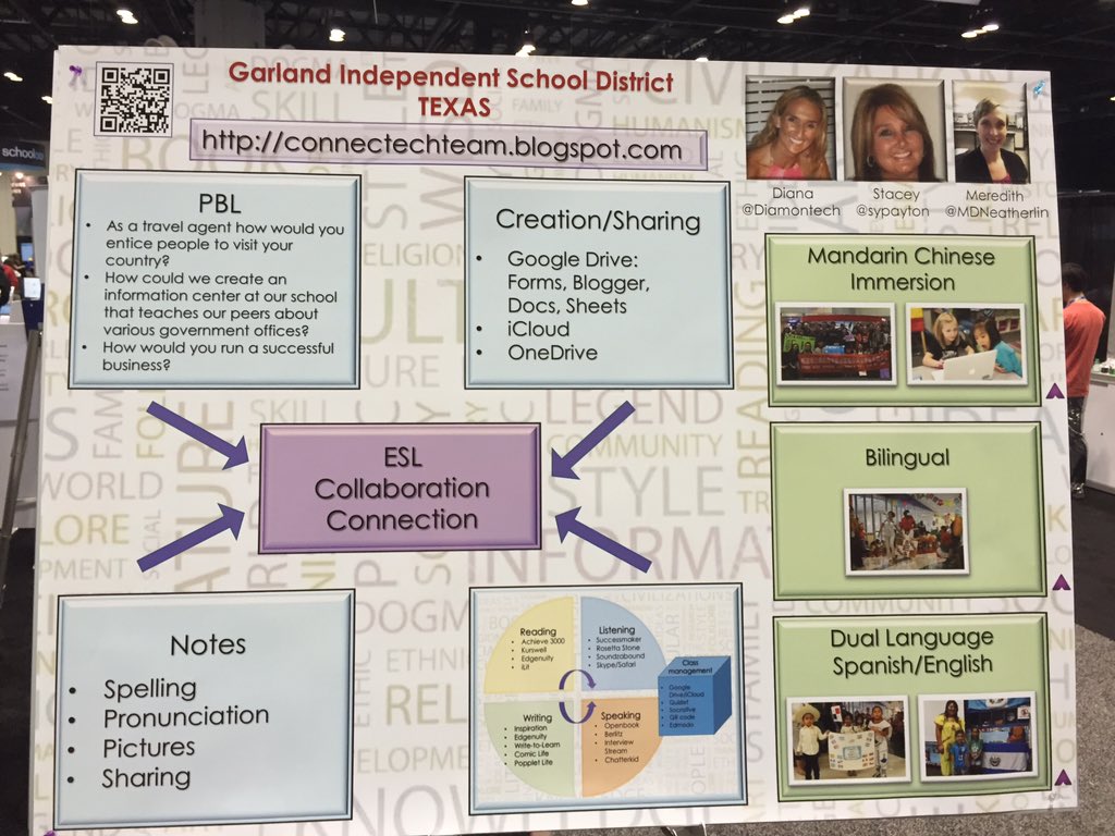 Diamontech's tweet photo. #FETC Poster Area 3 @Sypayton @MDNeatherlin #gisdlearning https://t.co/xXxIl8I9Aj
