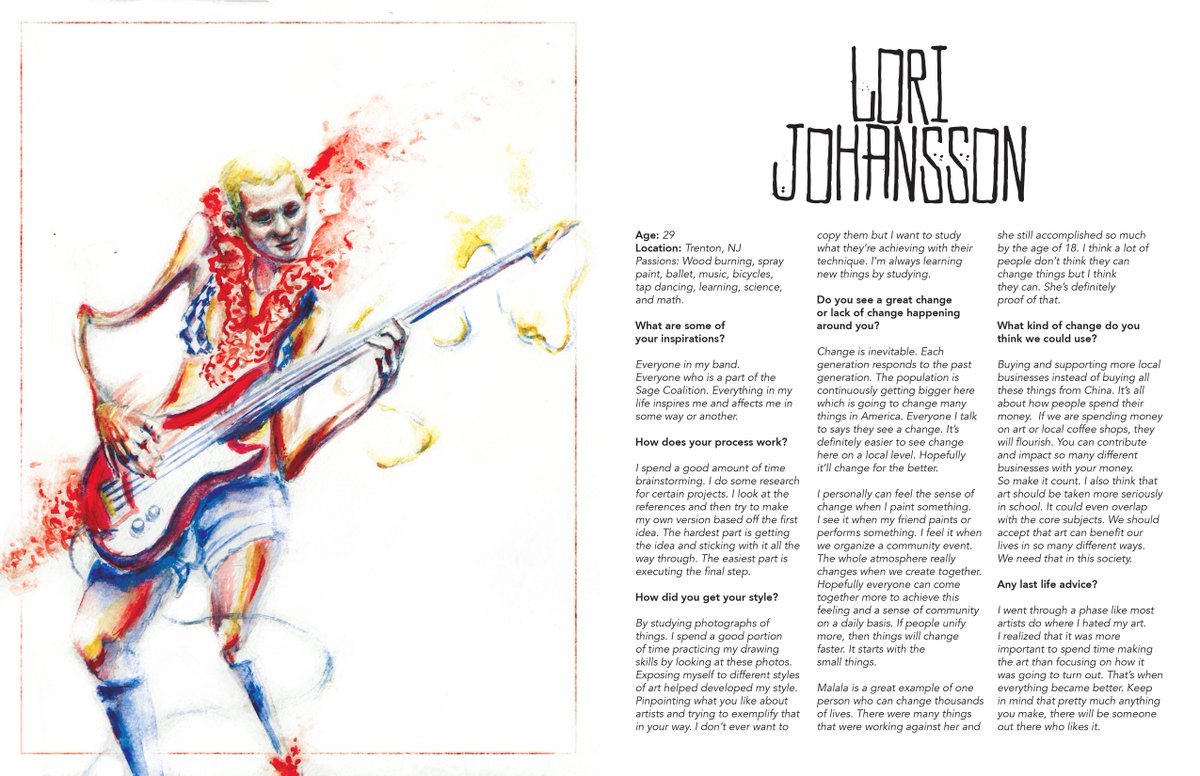 chelseaperron's tweet photo. Lori Johansson
Part of a 20 Artist project where I interviewed and illustrated 20 artists
#perronillustration https://t.co/1Xnq9iBRJi
