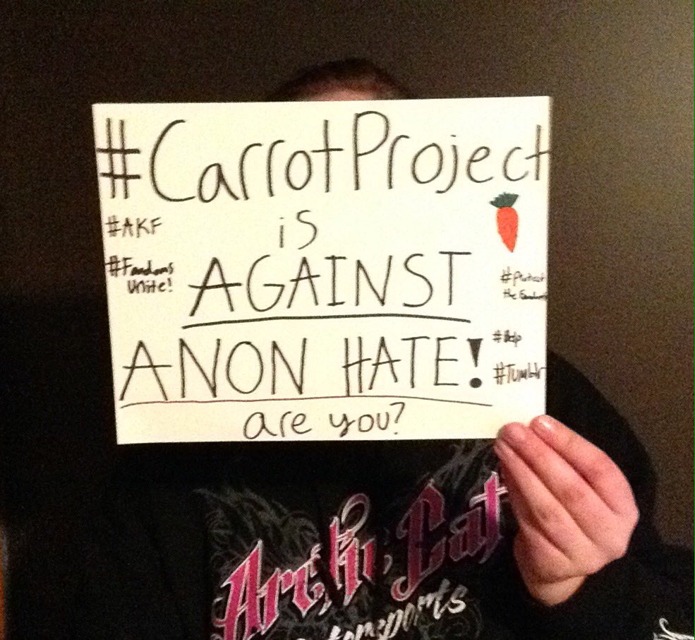 _nobody_666_'s tweet image. #StopAnonHate #CarrotProject