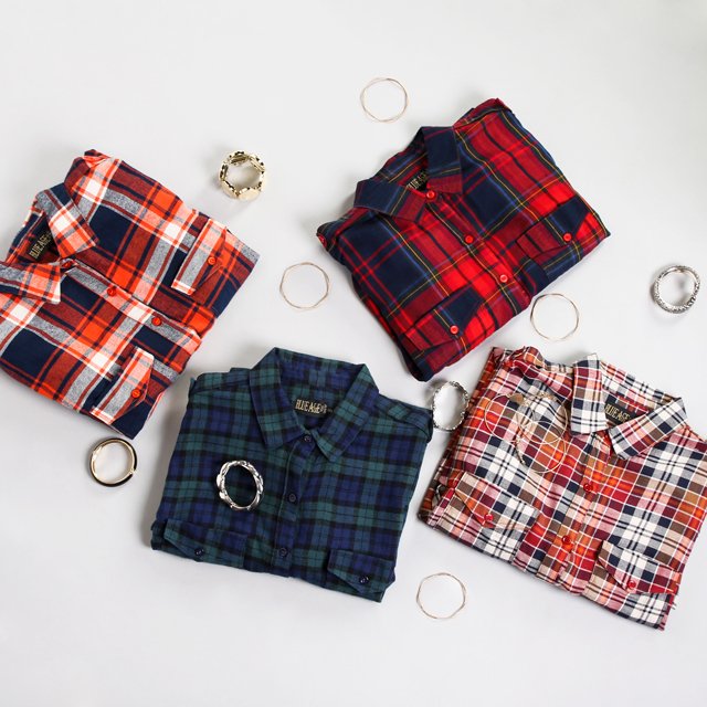 ShopatImage's tweet image. #Plaid never goes out of style. Shop our latest #plaidshirts only @ShopatImage #plussize #imagegirl #chooseyourcolor