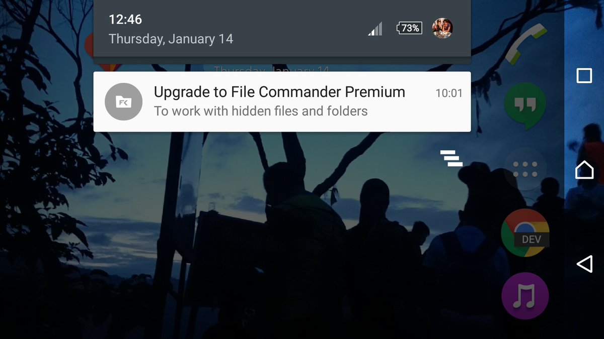 aprilius20's tweet photo. Dear @sonyxperia, please ask #filecommander to stop spamming users? Can't delete this system app without rooting. https://t.co/sFCfQXnsA8