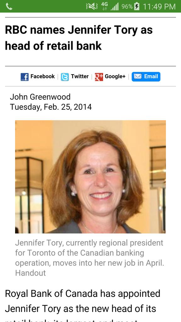 bygbyrdpro's tweet image. Here's why Uber won't shut down in Toronto. Thx @JohnTory His sister is head @ RBC and Chief Saunders is his puppet.