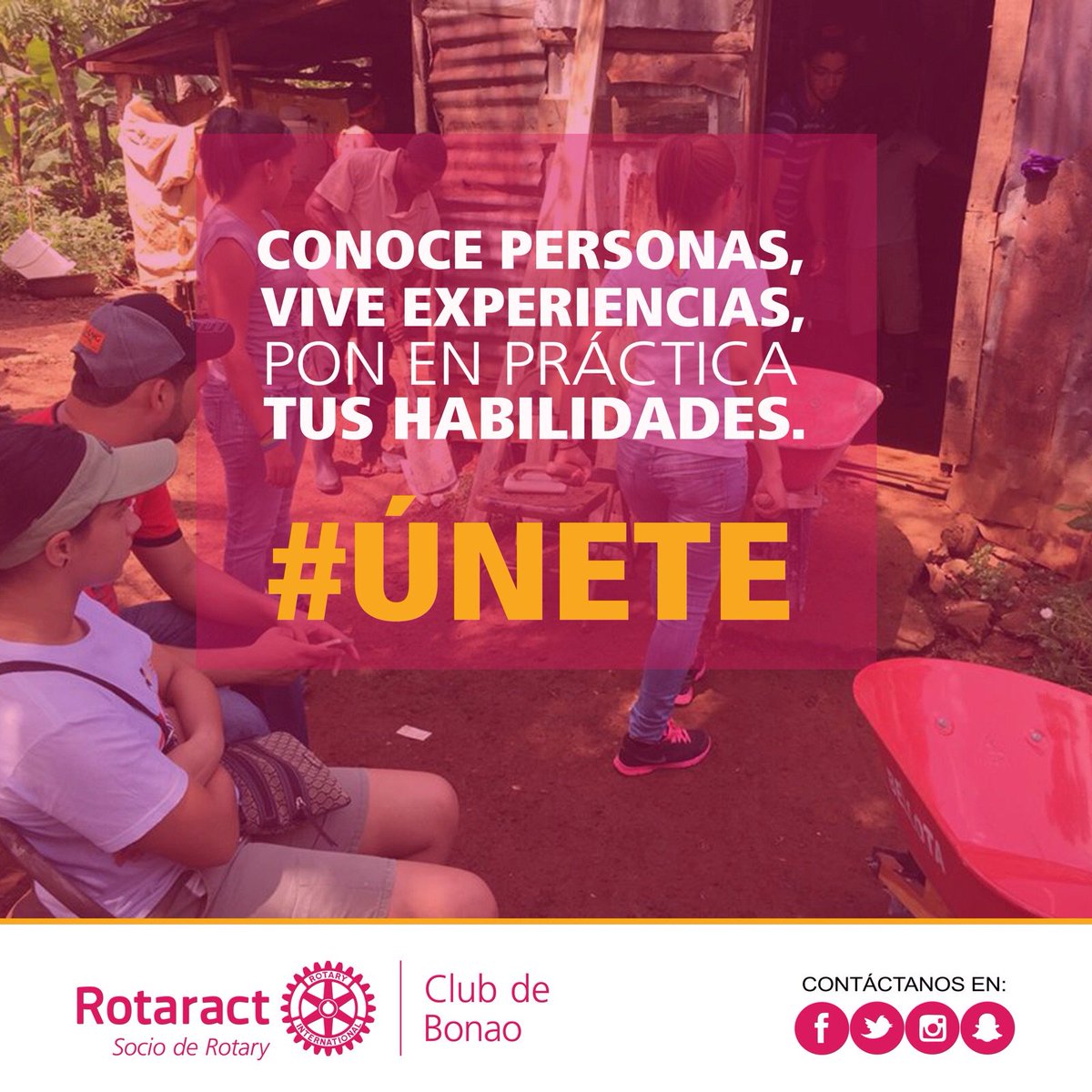 yaniadames's tweet photo. Personas extraordinarias. 😍 #Únete #Rotary #Rotaract @Rotary_4060   @SoyRotaract https://t.co/0ooPcg4XUe
