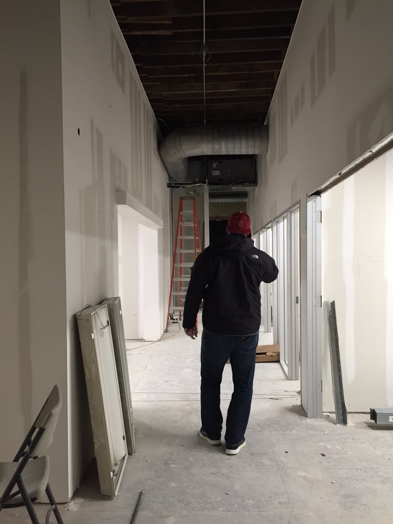 Teamworks's tweet photo. Our new HQ is coming along!! #Growth https://t.co/YbjVYoWSq7