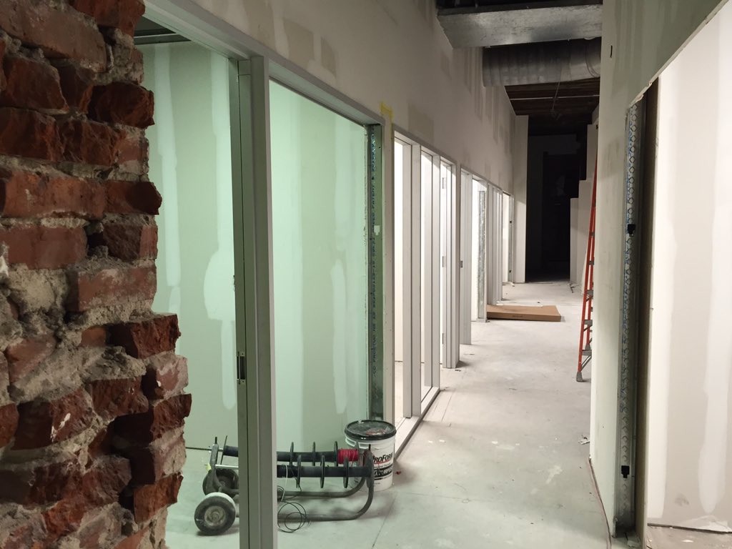 Teamworks's tweet photo. Our new HQ is coming along!! #Growth https://t.co/YbjVYoWSq7