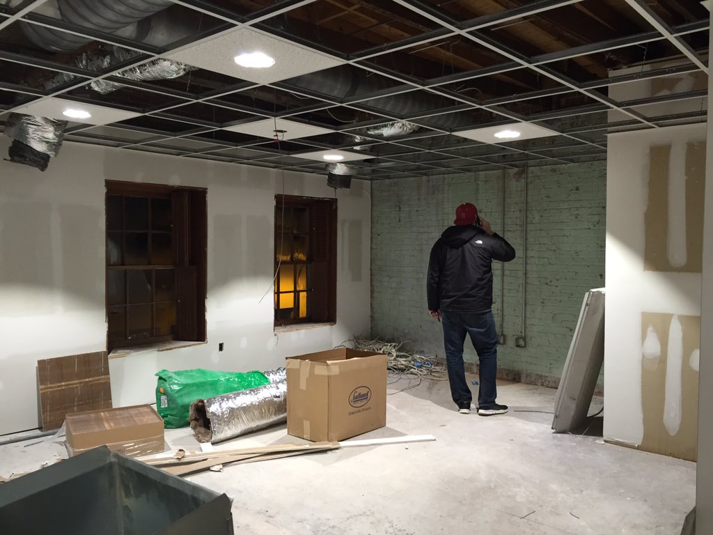 Teamworks's tweet photo. Our new HQ is coming along!! #Growth https://t.co/YbjVYoWSq7