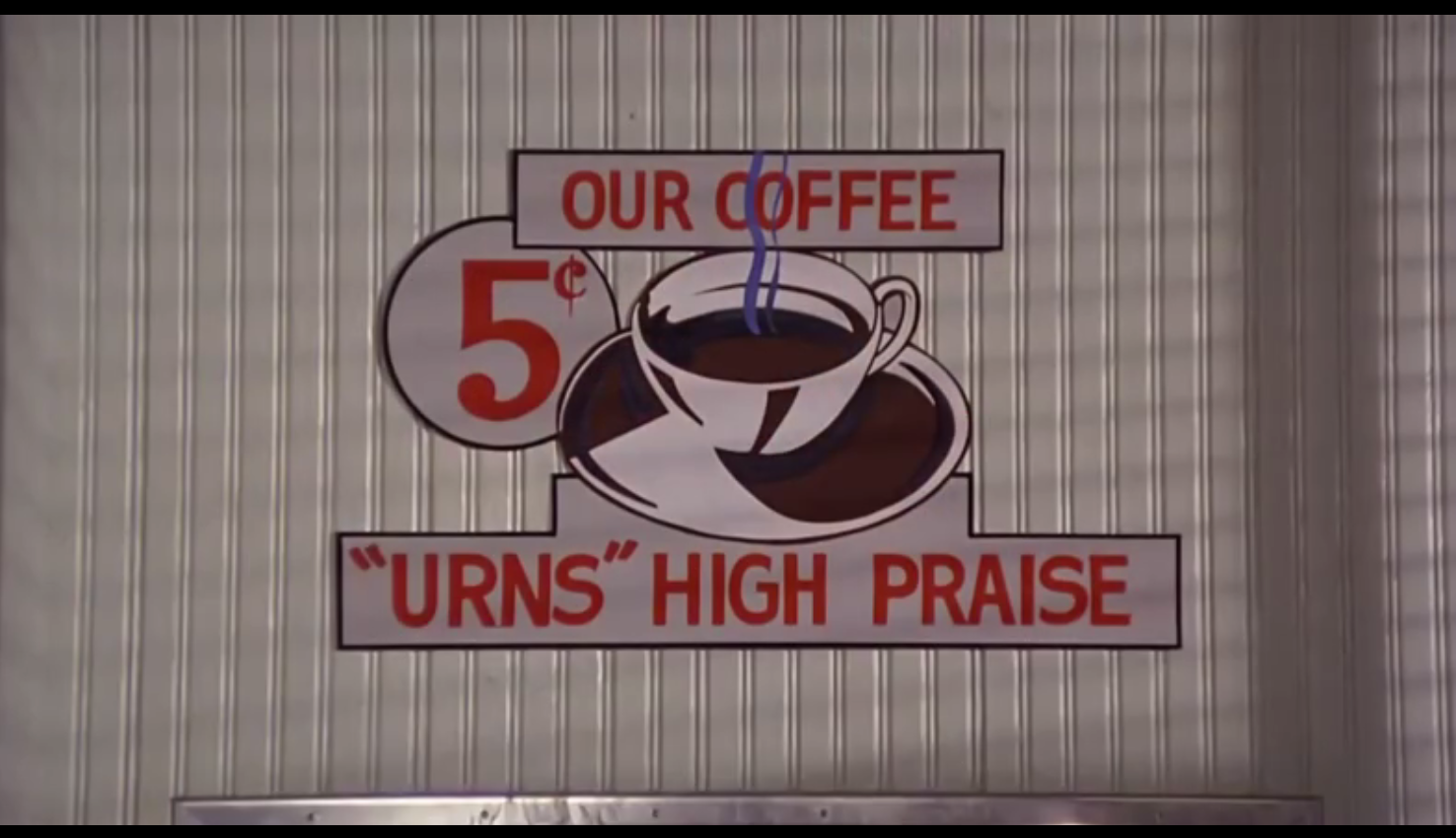 Prices in Movies on Twitter "A cup of coffee 5¢ (Lou's Cafe, 1955, "Back to the Future") https