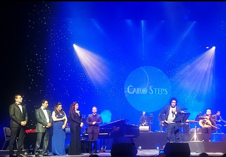 cairo_steps's tweet photo. #MohamedMounir with #CairoSteps at #CairoOpera https://t.co/CGqD2awJAF
