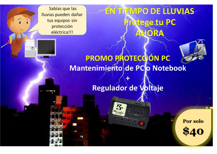 solucionesrenjo's tweet photo. #promo protección eléctrica + mantenimiento de pc por $40 llámanos 0989503559 - 2753240 https://t.co/UQUYUh8Ok7