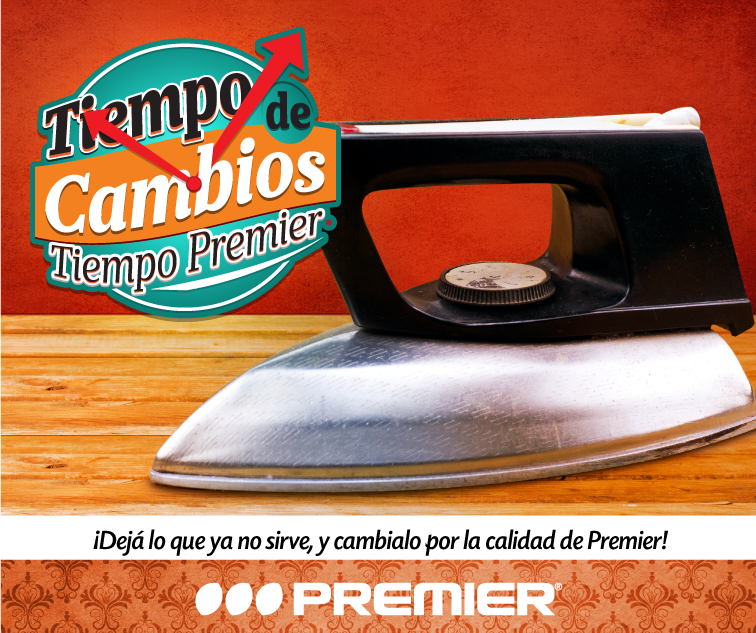 PremierMundoCR's tweet photo. ¡No te la jugués más con una plancha que siempre está tibia! Es tiempo de cambiar esa vieja plancha con Premier: https://t.co/Ojq1PgSaFx