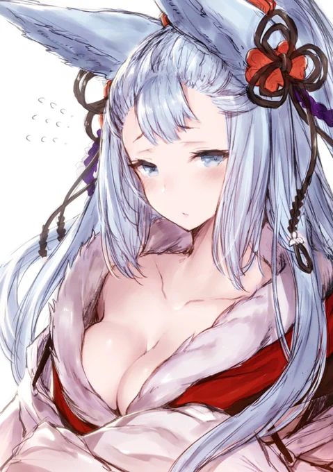 「だ、団長はんっ...え、えっと...あの...う、うちも...  ....  その... ....」
「...～～～～っ... ...やっぱり なんでも、あらへん... ...」 